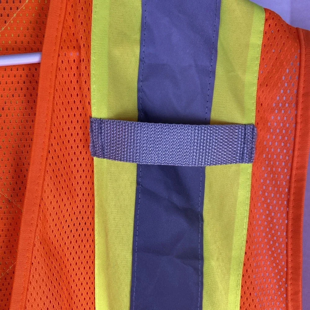 Uline Orange X-Back Hi-Vis Safety Vest. S-24029. Size 2XL/3XL.
